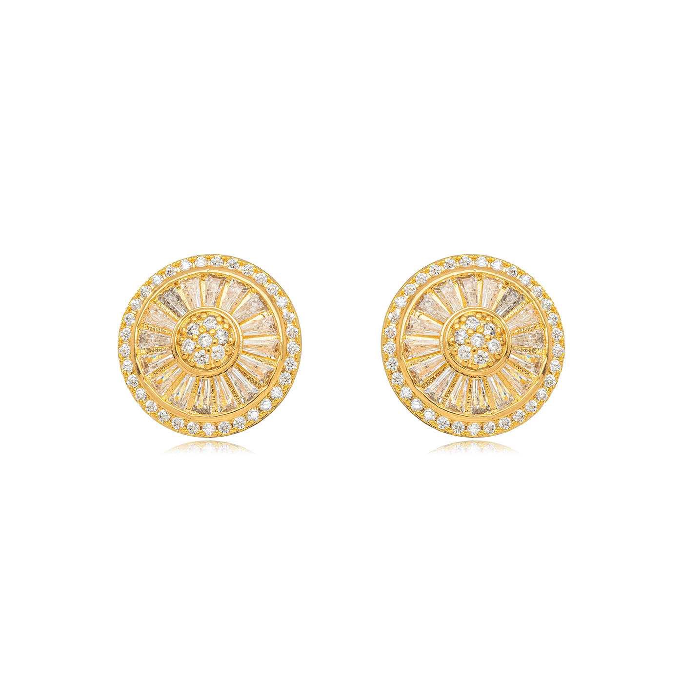 Pizza Studded Earrings