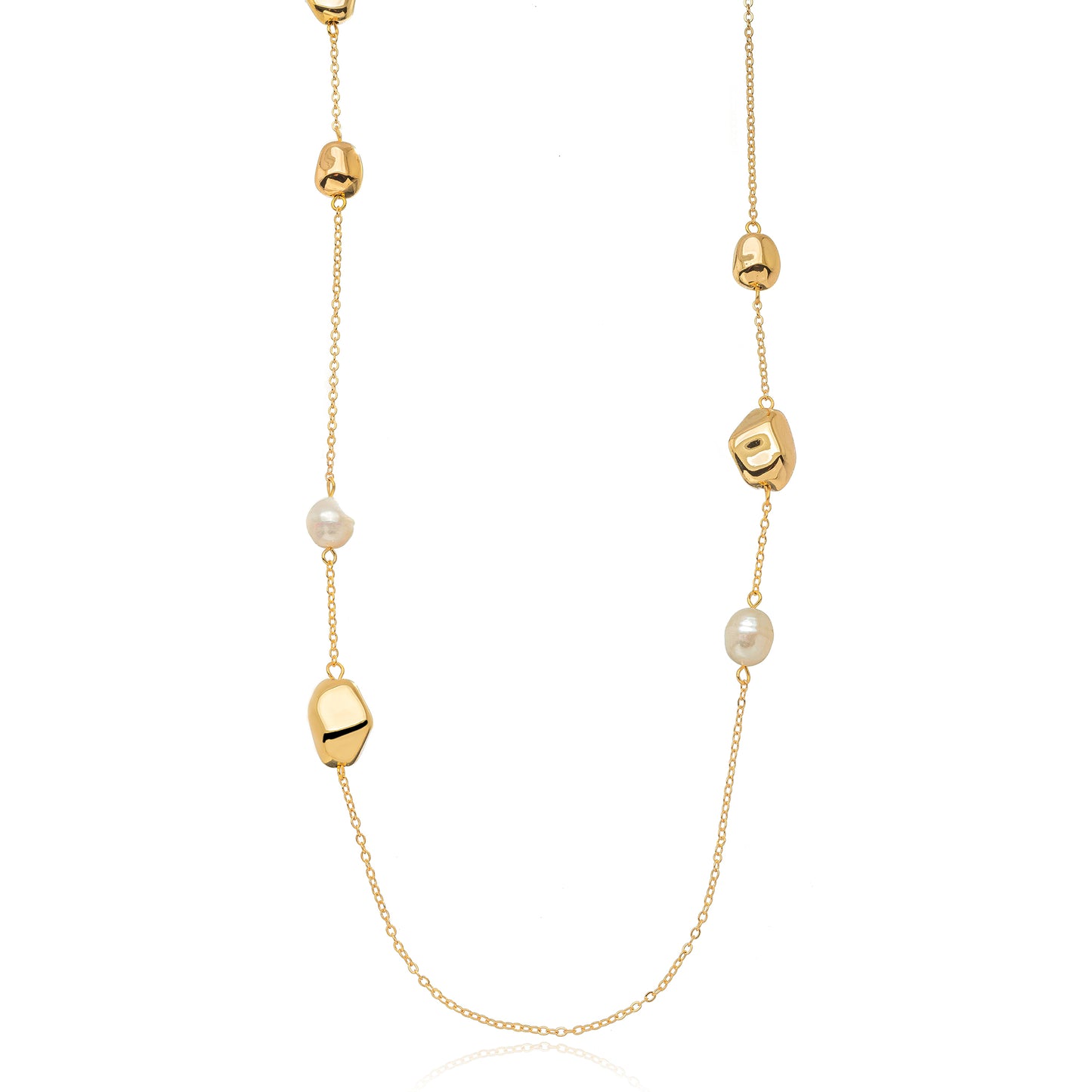 Tania Pearl Long Necklace