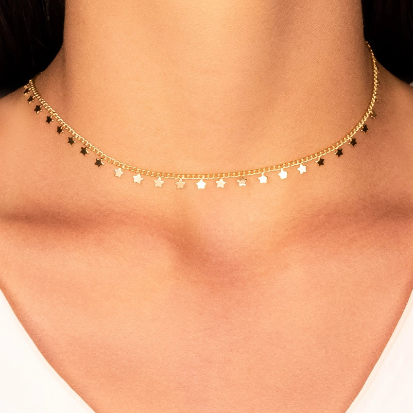 Little Star Choker Necklace