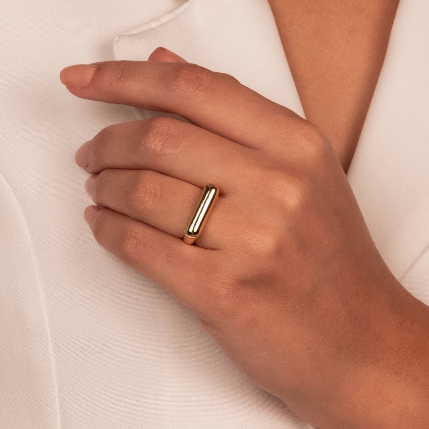 Maya Plain Adjustable Ring