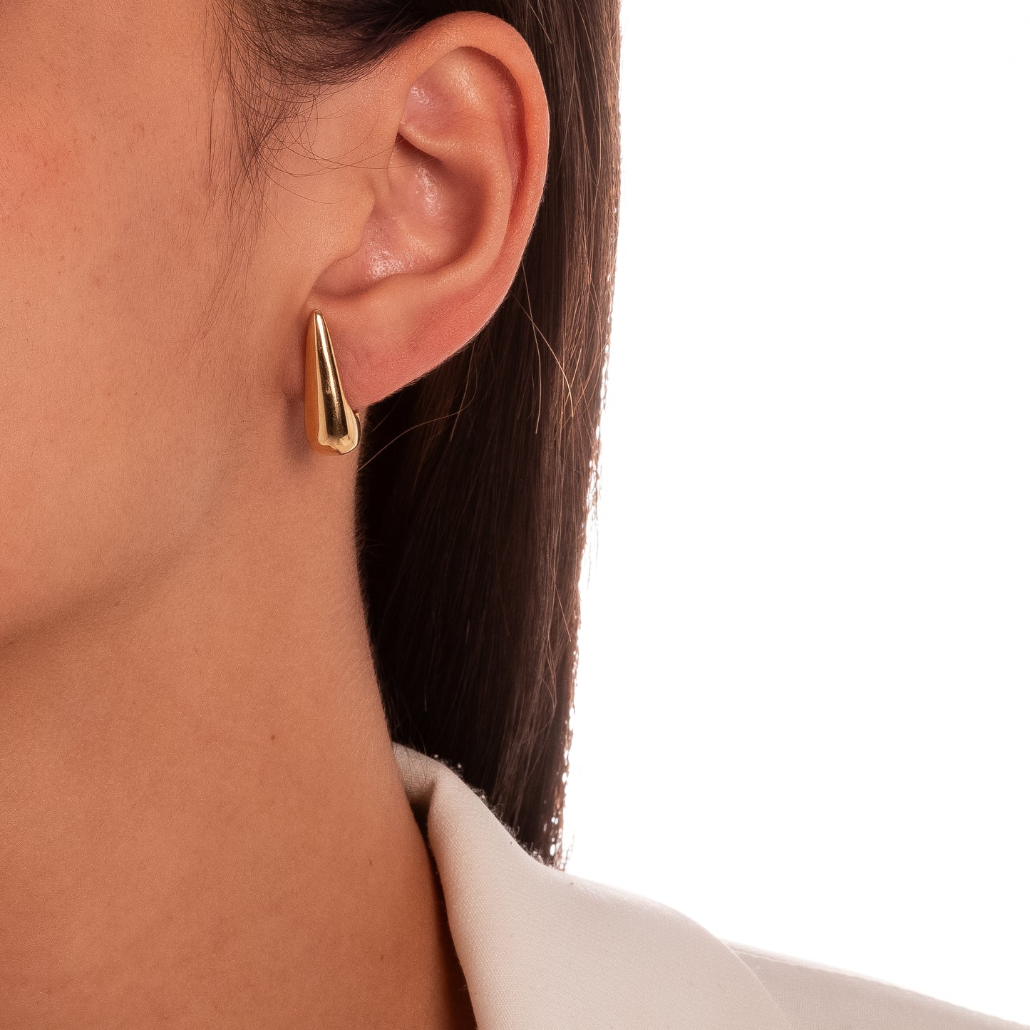 Drop of Elegance Hoop Earrings