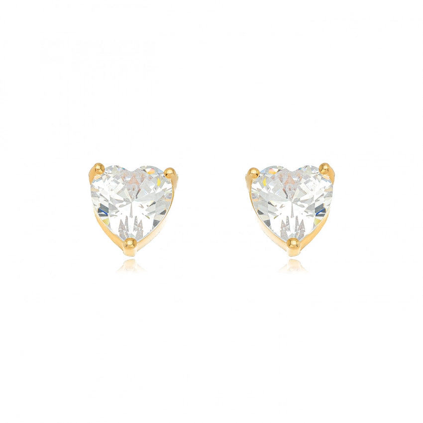 Sil Heart Earrings