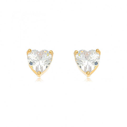 Sil Heart Earrings